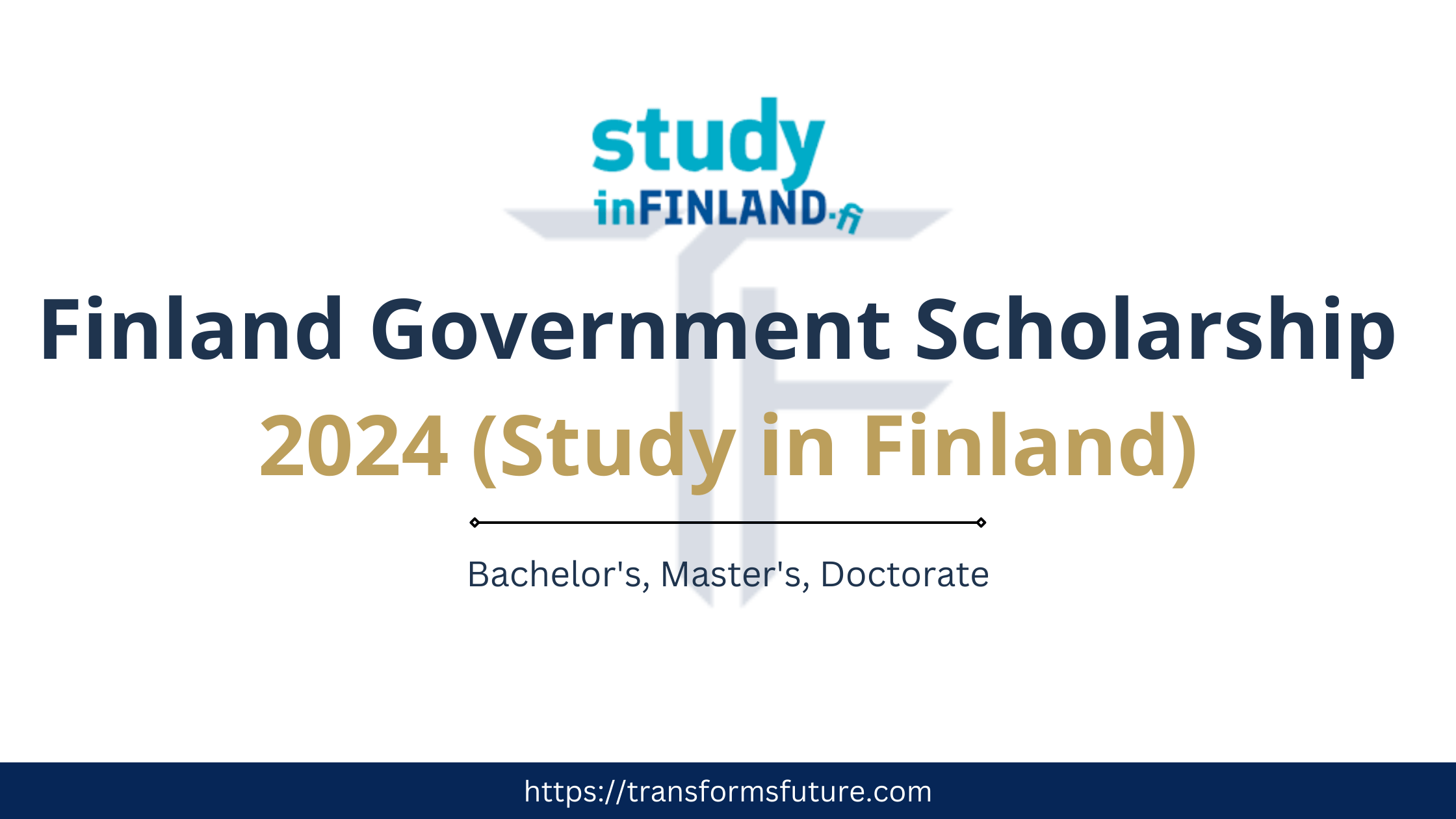 Finland Government Scholarship 2024 (Study in Finland)