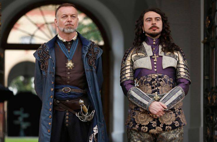 treville the musketeers blue coat